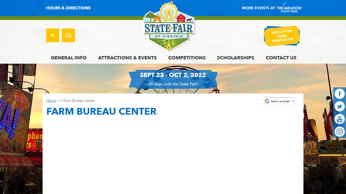 Farm Bureau Center - State Fair of Virginia